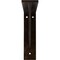 Ekena Millwork Traditional Steel Bracket, Antiqued Bronze 2"W x 8"D x 8"H BKTM02X08X08TRABZ - alternate 3